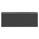 haveskur 192x523x223 cm galvaniseret stål antracitgrå