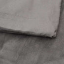 tyngdetæppe med betræk 150x200 cm 11 kg stof grå