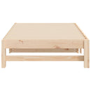 daybed med udtræk 2x(90x190) cm massivt fyrretræ