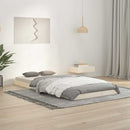sengeramme 90x200 cm massivt fyrretræ hvid