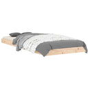 sengeramme 75x190 cm massivt fyrretræ