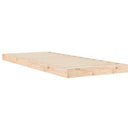sengeramme 75x190 cm massivt fyrretræ