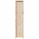 højskab 80x35x154 cm massivt fyrretræ
