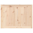 vasketøjskurv 88,5x44x66 cm massivt fyrretræ