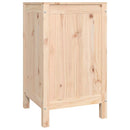 vasketøjskurv 44x44x76 cm massivt fyrretræ