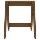 taburetter 2 stk. 40x40x45 cm massivt fyrretræ gyldenbrun