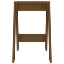 taburetter 2 stk. 40x40x60 cm massivt fyrretræ gyldenbrun