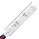 tv-skab med LED-lys 260x36,5x40 cm hvid