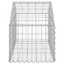 buet gabionkurv 100x50x40/60 cm galvaniseret jern