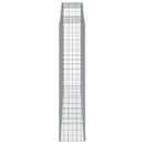 buet gabionkurv 300x50x220/240 cm galvaniseret jern