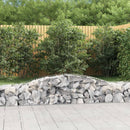 buet gabionkurv 400x50x40/60 cm galvaniseret jern