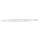 buet gabion-højbed 800x50x50 cm galvaniseret jern