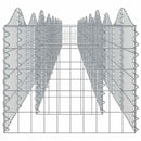 buet gabion-højbed 800x50x50 cm galvaniseret jern