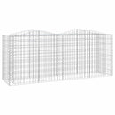 buet gabion-højbed 200x50x100 cm galvaniseret jern