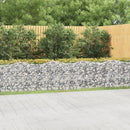 buet gabion-højbed 600x50x100 cm galvaniseret jern
