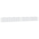 buet gabion-højbed 800x50x100 cm galvaniseret jern