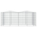 buet gabion-højbed 200x100x100 cm galvaniseret jern