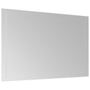 badeværelsesspejl med LED-lys 60x90 cm