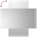 badeværelsesspejl med LED-lys 50x90cm