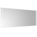 badeværelsesspejl med LED-lys 40x100 cm