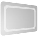badeværelsesspejl med LED-lys 40x60 cm