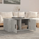 sofabord 80x50x36 cm konstrueret træ betongrå