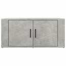 sofabord 80x50x36 cm konstrueret træ betongrå