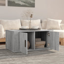 sofabord 80x50x36 cm konstrueret træ grå sonoma-eg