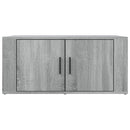 sofabord 80x50x36 cm konstrueret træ grå sonoma-eg