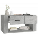 sofabord 80x50x40 cm konstrueret træ betongrå
