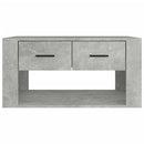sofabord 80x50x40 cm konstrueret træ betongrå
