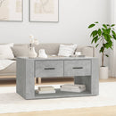 sofabord 80x50x40 cm konstrueret træ betongrå
