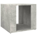 sengebord 41x40x36 cm konstrueret træ betongrå