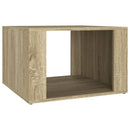 sengebord 57x55x36 cm konstrueret træ sonoma-eg