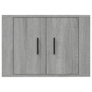 væghængt tv-skab 57x34,5x40 cm grå sonoma-eg
