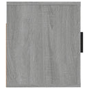væghængt tv-skab 57x34,5x40 cm grå sonoma-eg