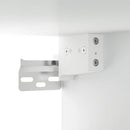 væghængt tv-skab 100x34,5x40 cm hvid