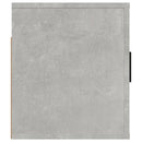 væghængt tv-skab 100x34,5x40 cm betongrå