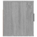 væghængt tv-skab 100x34,5x40 cm grå sonoma