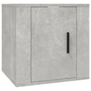 væghængt tv-skab 40x34,5x40 cm betongrå