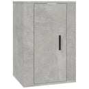 væghængt tv-skab 40x34,5x60 cm betongrå