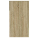 konsolbord 100x39x75 cm konstrueret træ sonoma-eg
