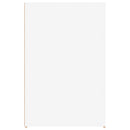 skrivebord 100x49x75 cm konstrueret træ hvid
