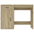 skrivebord 100x49x75 cm konstrueret træ sonoma-eg