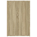 skrivebord 100x49x75 cm konstrueret træ sonoma-eg