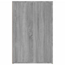 skrivebord 100x49x75 cm konstrueret træ grå sonoma-eg