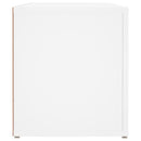 tv-bord 100x31,5x35 cm konstrueret træ hvid