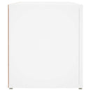 tv-bord 100x31,5x35 cm konstrueret træ hvid