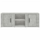 tv-bord 100x31,5x35 cm konstrueret træ betongrå