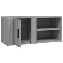 tv-skabe 2 stk. 80x31,5x36 cm konstrueret træ grå sonoma-eg